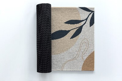 Tapete capacho Folha da planta