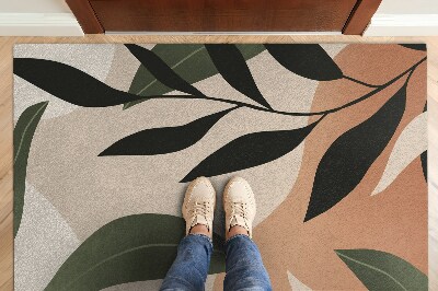 Tapete capacho Abstração tropical