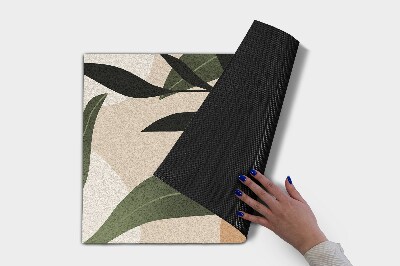 Tapete capacho Abstração tropical