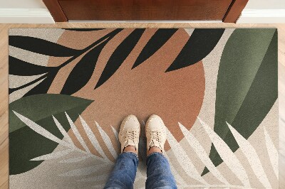 Tapete de entrada Abstração tropical