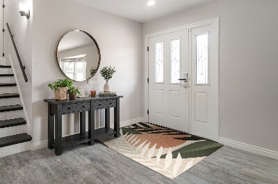 Tapete de entrada Abstração tropical