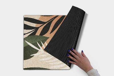 Tapete de entrada Abstração tropical