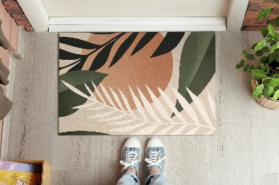 Tapete de entrada Abstração tropical