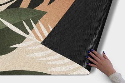 Tapete de entrada Abstração tropical