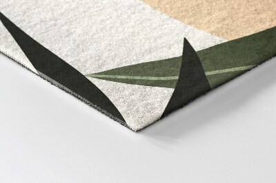 Tapete capacho Abstração tropical