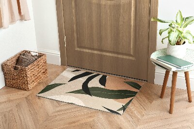 Tapete capacho Abstração tropical