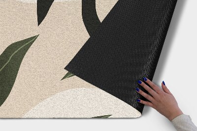 Tapete capacho Abstração tropical