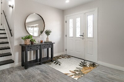 Tapete capacho Arranjo floral