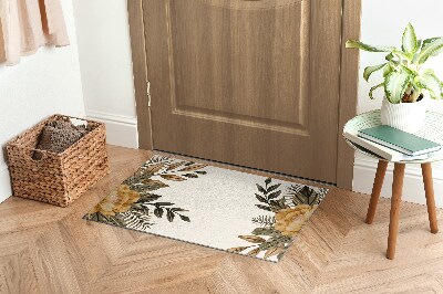 Tapete capacho Arranjo floral