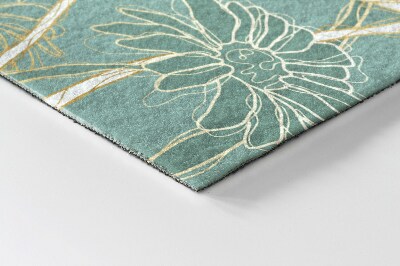 Tapete de entrada Plantas Flores