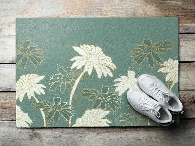 Tapete de entrada Plantas Flores