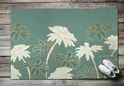 Tapete de entrada Plantas Flores