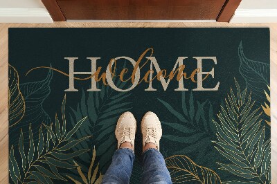 Tapete capacho Bem-vindo ao lar