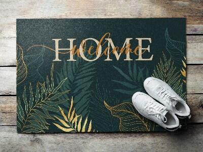 Tapete capacho Bem-vindo ao lar