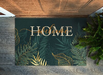 Tapete capacho Bem-vindo ao lar