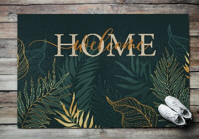 Tapete capacho Bem-vindo ao lar