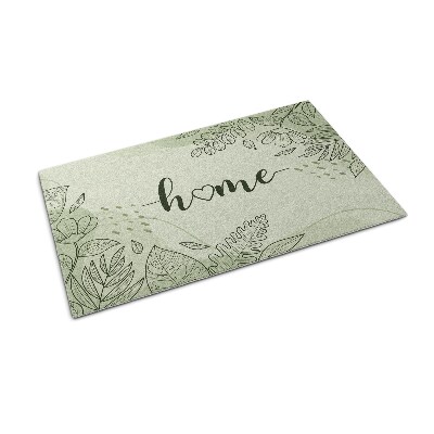 Tapete de entrada Motivo floral