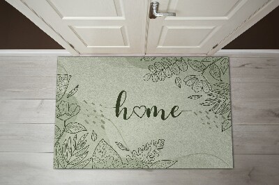 Tapete de entrada Motivo floral