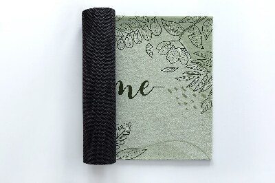 Tapete de entrada Motivo floral