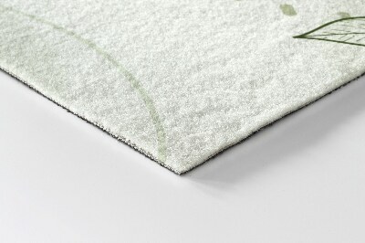 Tapete de entrada Motivo floral