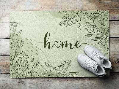 Tapete de entrada Motivo floral