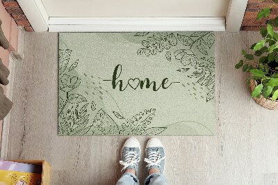 Tapete de entrada Motivo floral