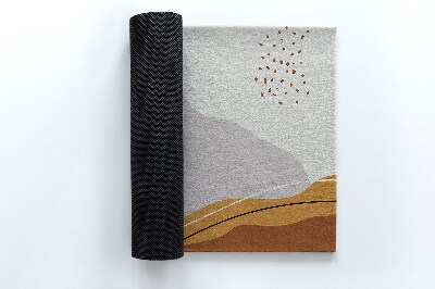 Tapete capacho Paisagem ensolarada