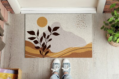 Tapete capacho Paisagem ensolarada