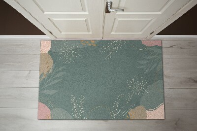 Tapete de entrada Tapete de flores silvestres