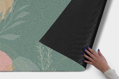 Tapete de entrada Tapete de flores silvestres