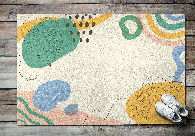 Tapete capacho Abstração Geométrica