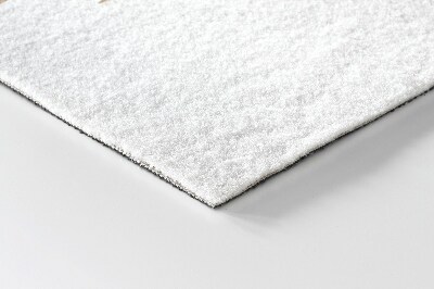 Tapete capacho Composição de flores e pássaros