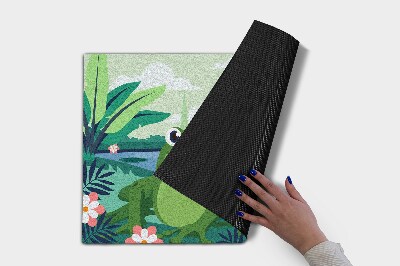 Tapete de entrada Sapo