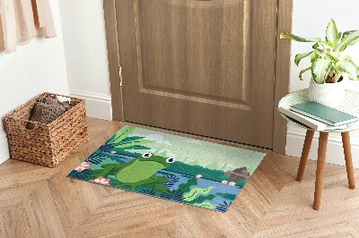 Tapete de entrada Sapo