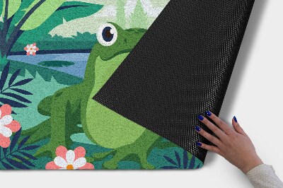 Tapete de entrada Sapo