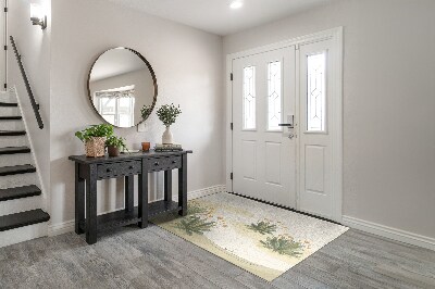 Tapete de entrada Plantas Flores