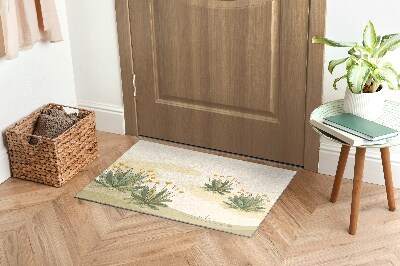 Tapete de entrada Plantas Flores