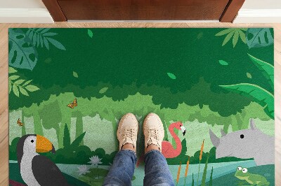 Tapete capacho Animais exóticos