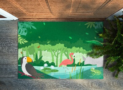 Tapete capacho Animais exóticos