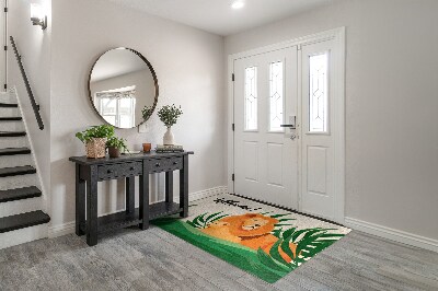 Tapete de entrada Leões Gatos