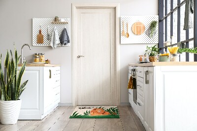 Tapete de entrada Leões Gatos