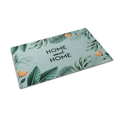 Tapete de entrada Padrão de planta