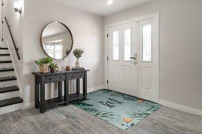 Tapete de entrada Padrão de planta