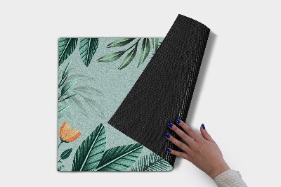 Tapete de entrada Padrão de planta