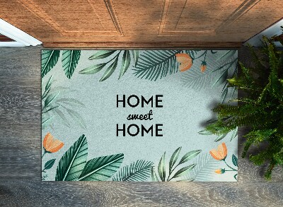 Tapete de entrada Padrão de planta