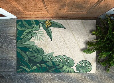 Tapete capacho Plantas Monstera