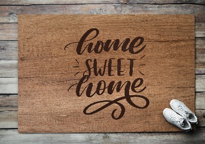 Tapete de entrada Placa de madeira