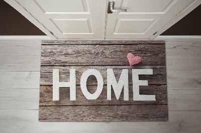 Tapete capacho Madeira para casa