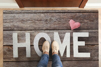 Tapete capacho Madeira para casa