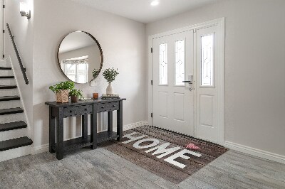 Tapete capacho Madeira para casa